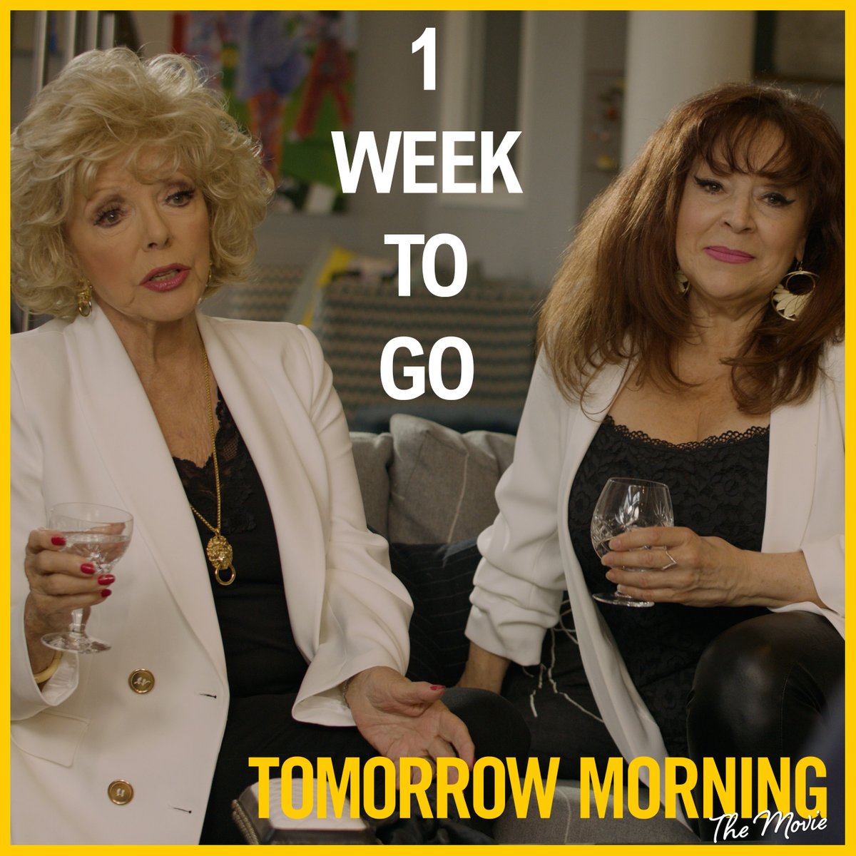 There’s only one week to go until a special night of cinema with Tomorrow Morning on 6 September, cheers to that 🥂 Grab your tickets, check listings tomorrowmorningmovie.com <a href="/visualizefilms/">Visualize Films</a> <a href="/N1CKW1NSTON/">Nick Winston</a> <a href="/Joancollinsdbe/">Joan Collins</a> <a href="/harriet_thorpe/">Harriet Thorpe</a> <a href="/SamanthaBarks/">Samantha Barks</a> <a href="/raminkarimloo/">Ramin Karimloo</a> <a href="/johndanbury/">John Danbury</a>