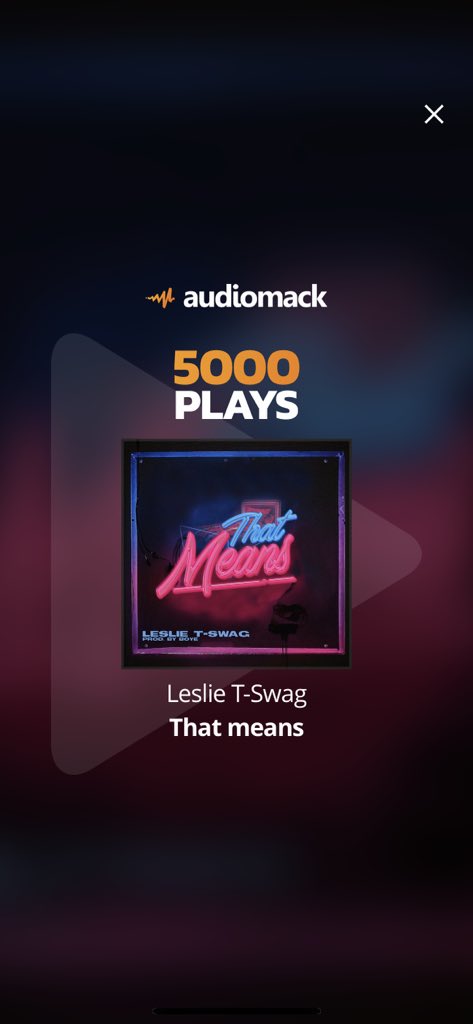 TLe_233's tweet photo. Plays doubled in a week🥹Thank you for the love❤️Keep streaming #ThatMeans on @audiomack 🔥🔥💪🏽 https://t.co/TFvZb3mbaA https://t.co/X0OHSlBBqH