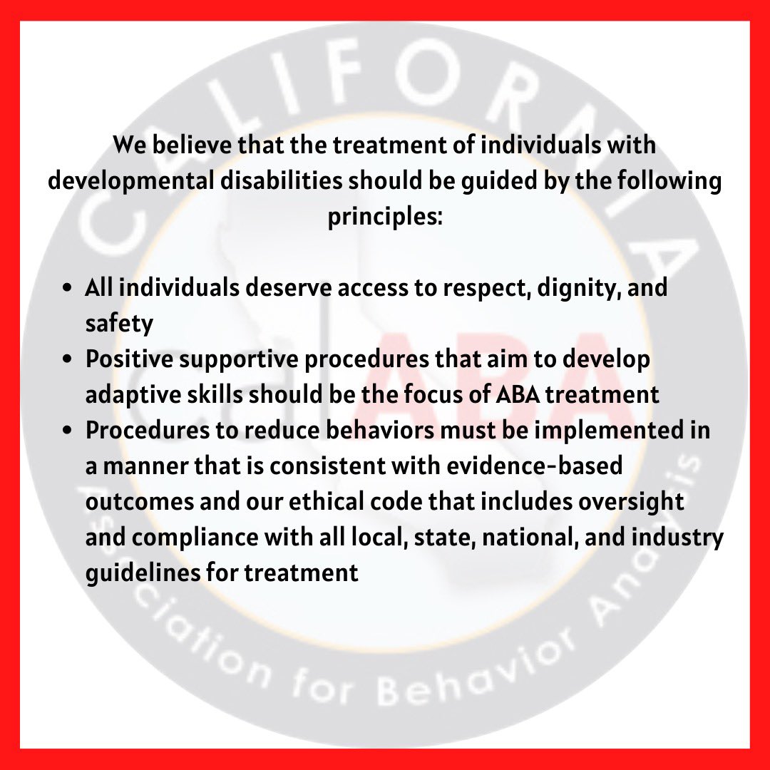 calabaorg's tweet photo. CalABA Statement on the Use of Electric Shock in the Treatment of Individuals with Disabilities. https://t.co/bTaxCXlley
