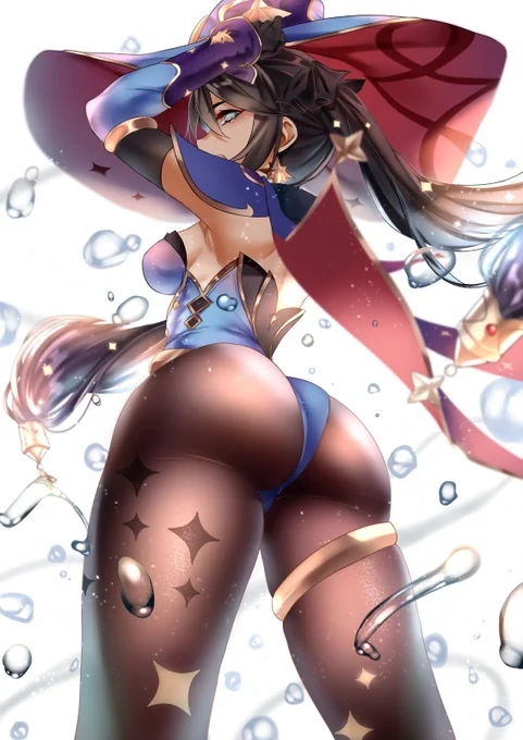 Mi bruja nalgona favorita está de cumpleaños #モナ生誕祭2022  #原神 