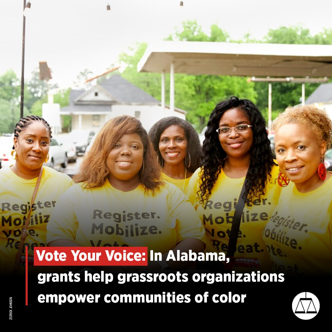 Southern Poverty Law Center on Twitter "Vote Your Voice grants help grassroots organizations