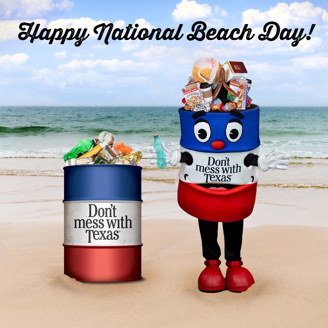 DMWT_Program's tweet photo. When you think of #Texas beaches, you probably think of fun and sun. But, when Coleen Paige, pet and life style expert, created National Beach Day in 2014, she wanted to #KeepBeachesClean. Honor the day by enjoying the beach & cleaning up after you leave! #NationalBeachDay #DMWT https://t.co/KtHqZjm6a6