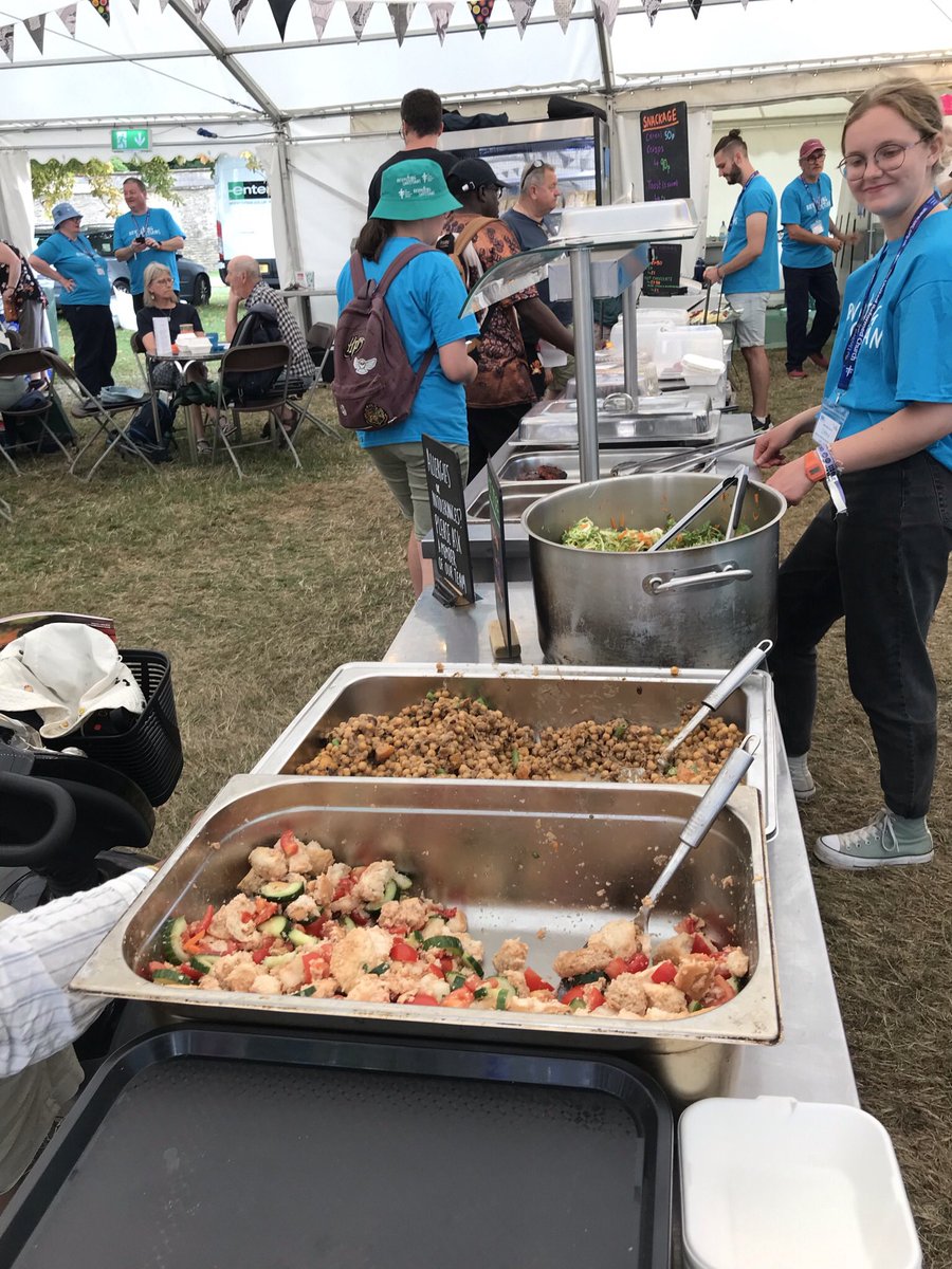 . <a href="/greenbelt/">Greenbelt Festival</a> @URCCAS and <a href="/REfUSE_cic/">REfUSE</a> - thank you for collaborating and helping us save several van loads of food that would otherwise have been thrown away.

Over 1400 meals served. Now time for a brief lie down.