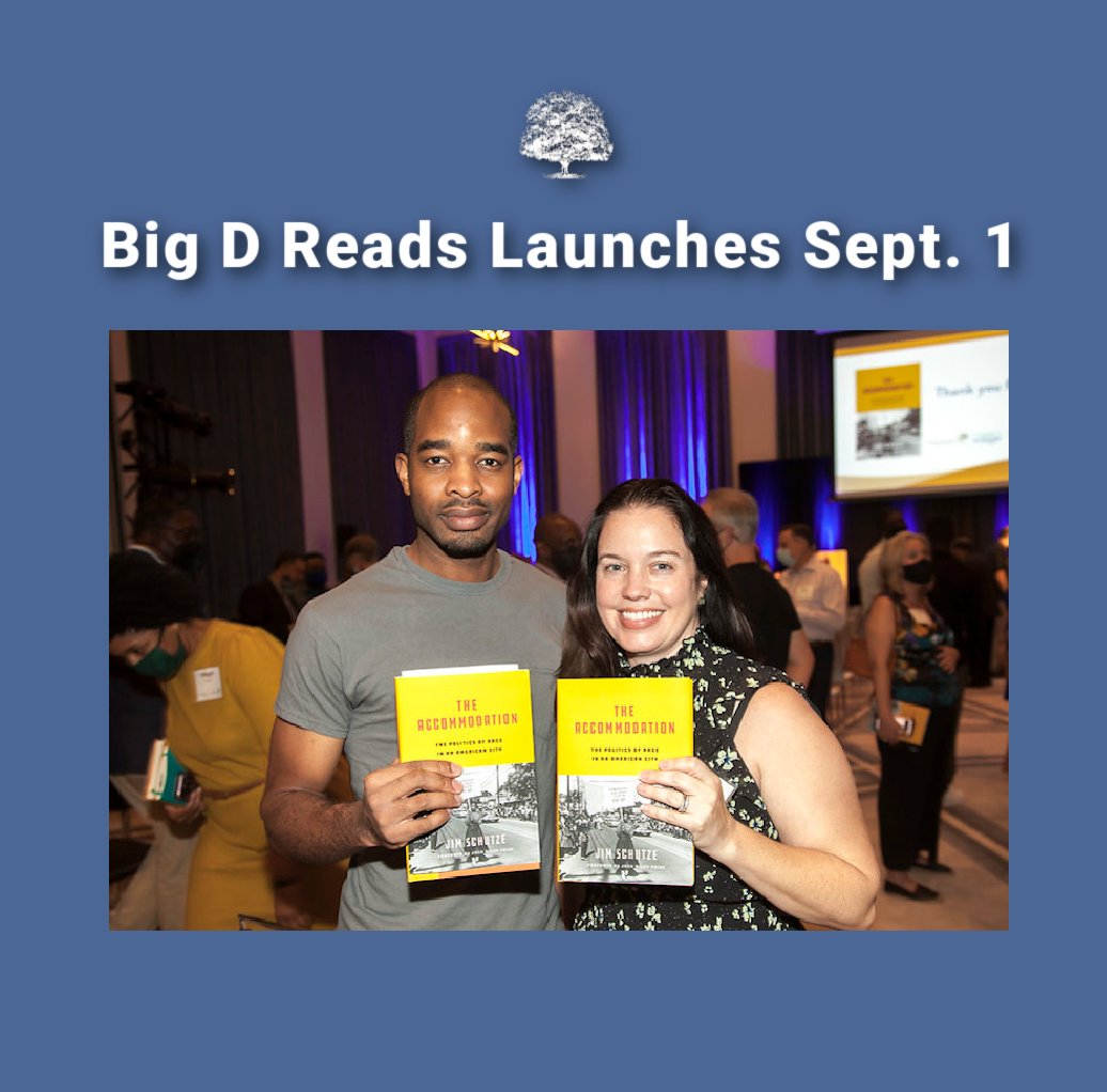 phollowpeople's tweet image. Big D Reads launches Thursday. It’s a volunteer-led community book club presented by Amazon in partnership with Communities Foundation of Texas, nonprofit publisher Deep Vellum, D Magazine Partners, and 50+ other community partners and sponsors.

peoplenewspapers.com/2022/08/29/big…