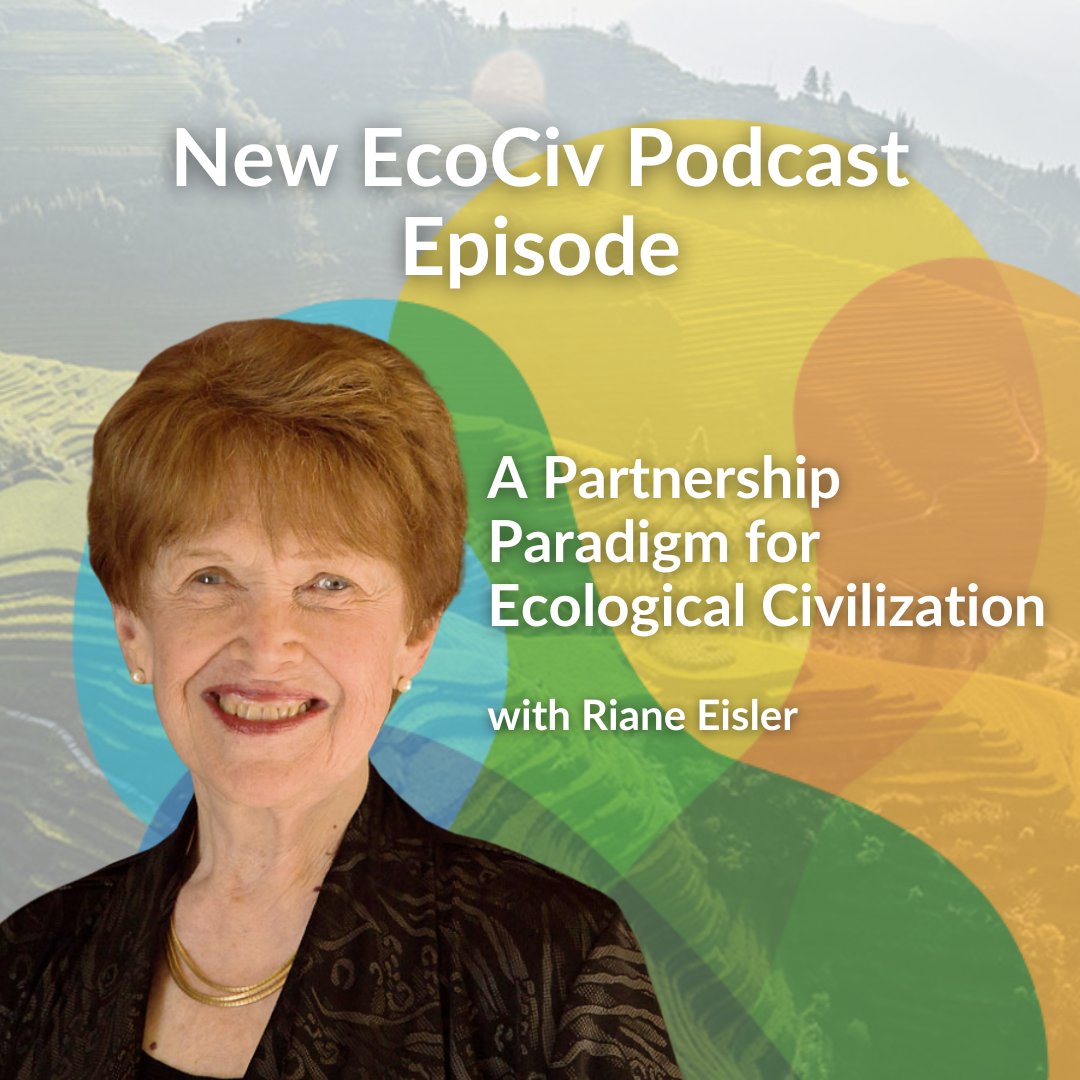 EcoCiv_'s tweet photo. New EcoCiv Podcast Episode!

EcoCiv's @waschwartz interviews @RianeEisler .

Riane talks about how to construct a world based on partnership rather than domination. A very interesting conversation that you will want to listen to. 

Listen to it at: https://t.co/BMGXmExOYl https://t.co/iU82JuDxdn