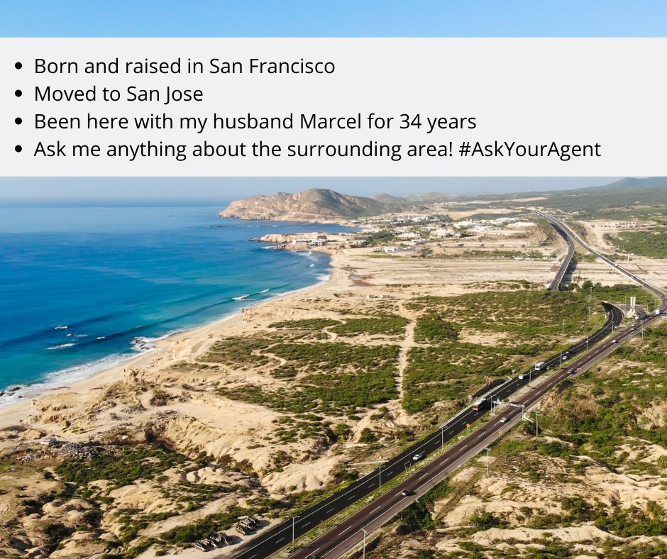 sfagentangela's tweet photo. #DidYouKnow: I was born and raised in beautiful San Francisco and moved to San Jose, where my husband, Marcel, and I have been for 34 years. Ask me anything about the surrounding area! #AskYourAgent
https://t.co/SMSjoPRf5J https://t.co/yxCwCpzlGV