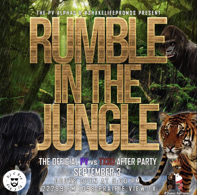 Y’all i got pre-sells for 10$ for #RumbleintheJungle it’s the OFFICIAL after party