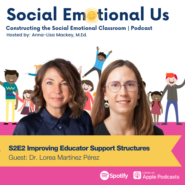PATHSProgramLLC's tweet photo. In this episode of Social Emotional Us, Dr. Lorea Martinéz and Anna-Lisa discuss ways to improve educator support structures and adult SEL skills. 

#sel #teachertwitter #scchats #edutwitter #podcast

https://t.co/x9NEj6tHrt https://t.co/ab9sZ17roF