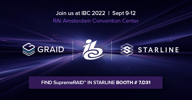 GraidTechnology's tweet photo. "New Starline servers fueled by SupremeRAID™ open a multitude of new horizons for our performance hungry clients," -- Starline Computer GmbH and GRAID Technology Partner to Deliver #NVMe #Superserver Powered by SupremeRAID™. Read the press release! https://t.co/ZQ8RVjxoui https://t.co/K7jpSENJ2y