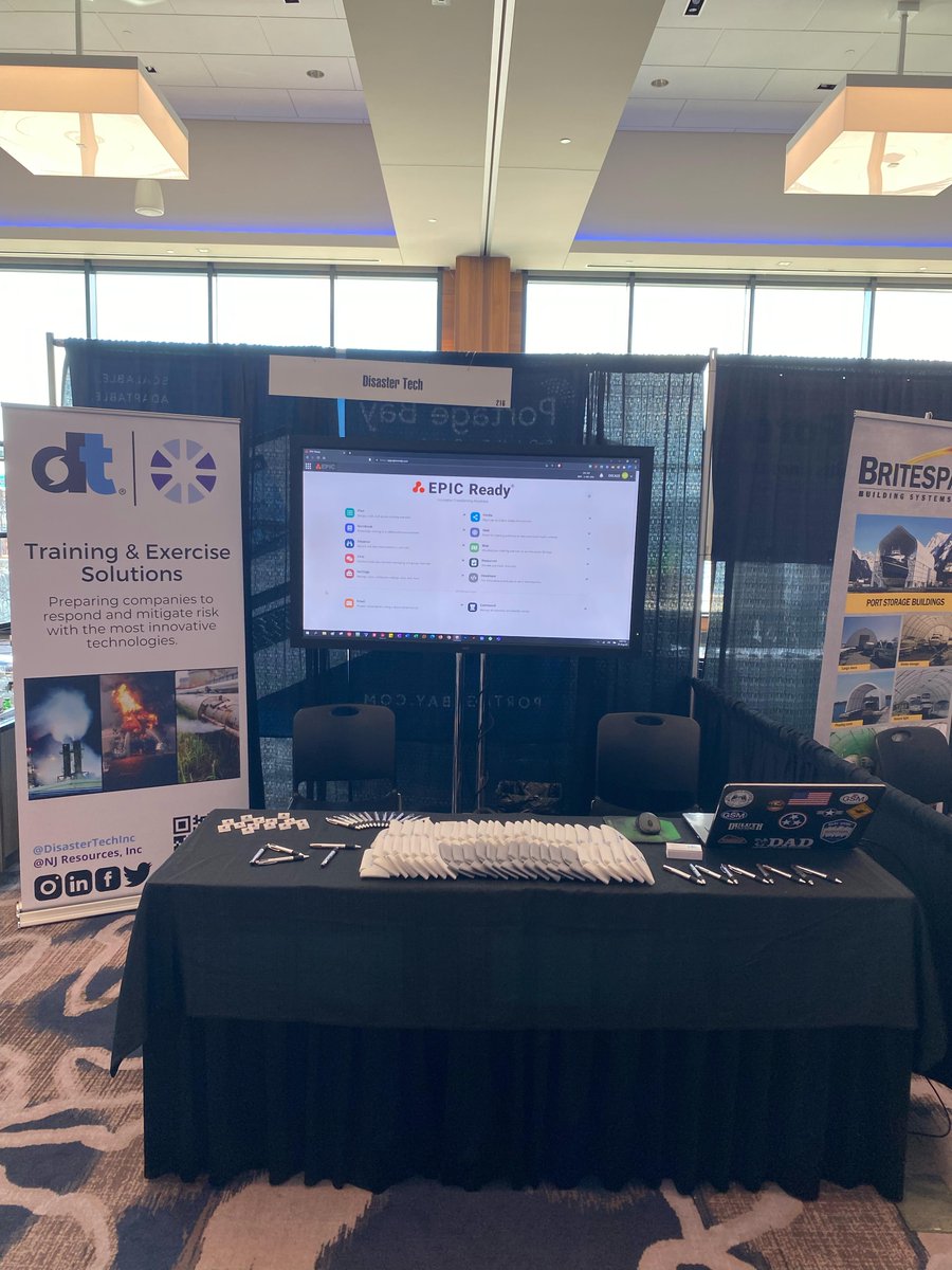 pratus_ai's tweet photo. We had a great time at @CleanPacific last week. We are so proud to partner with NJResources to bring the ultimate training & exercise solutions to market.
To learn more about our partnership with NJR, visit https://t.co/pcqLhaoNPN
#NJResources #DisasterTech #ExerciseandTraining https://t.co/jrceW0WMlb