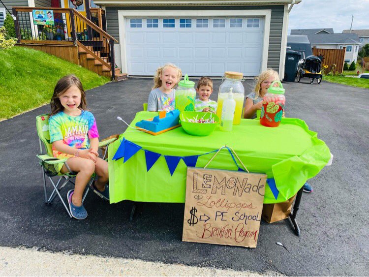 Come on by 43 Stormont Street, Paradise for some lemonade today 3:30-5:30pm!

All proceeds raised by these cuties are going to the Paradise Elementary Breakfast Program!! <a href="/paradiseelem/">Paradise Elementary</a>