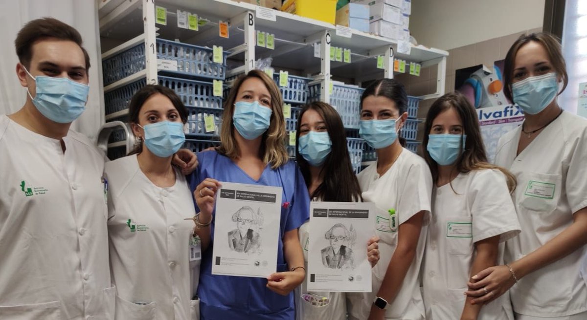 SMExtremadura's tweet photo. #enfermeriaSaludMentalExtremadura #enfermeriaSMExtremadura somos enfermeras especialistas en salud mental y prestamos cuidados a personas, familias y grupos de acuerdo con el concepto de atención integral de la salud mental tanto en la institución sanitaria como en el domicilio. https://t.co/oHszWm7IlM