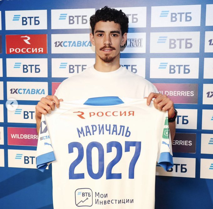 FT_Total's tweet photo. OFICIAL ✍. Nicolás Marichal es nuevo jugador del Dynamo Moscú. El defensa uruguayo llega procedente de Nacional. Firma hasta 2027. #FCDM #Nacional https://t.co/3XfJ2JnojS