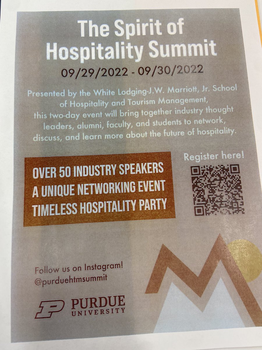 George35643142's tweet photo. Only a month until the hospitality summit. Make sure to register for this one-of-a-kind event where you get to learn so much from so many speakers and their experiences and ideas. I am excited to see this event become a new annual event, so show up and have fun! #htmfall2022b https://t.co/IrQAamGiyK