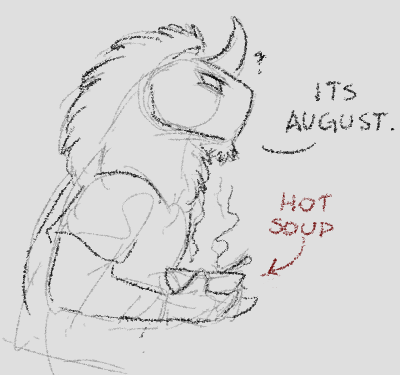 eskaevai's tweet photo. It's 92F outside. Why did I make this...? https://t.co/hAOvqIdkId