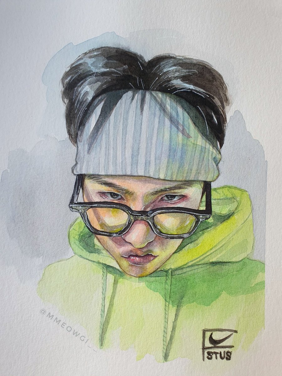 mmeowgi__'s tweet photo. hobi ☹️ 
#btsfanart #bts #JHOPE #jhopebts #artist #watercolor #BTSJHOPE https://t.co/argkVSe5Sd