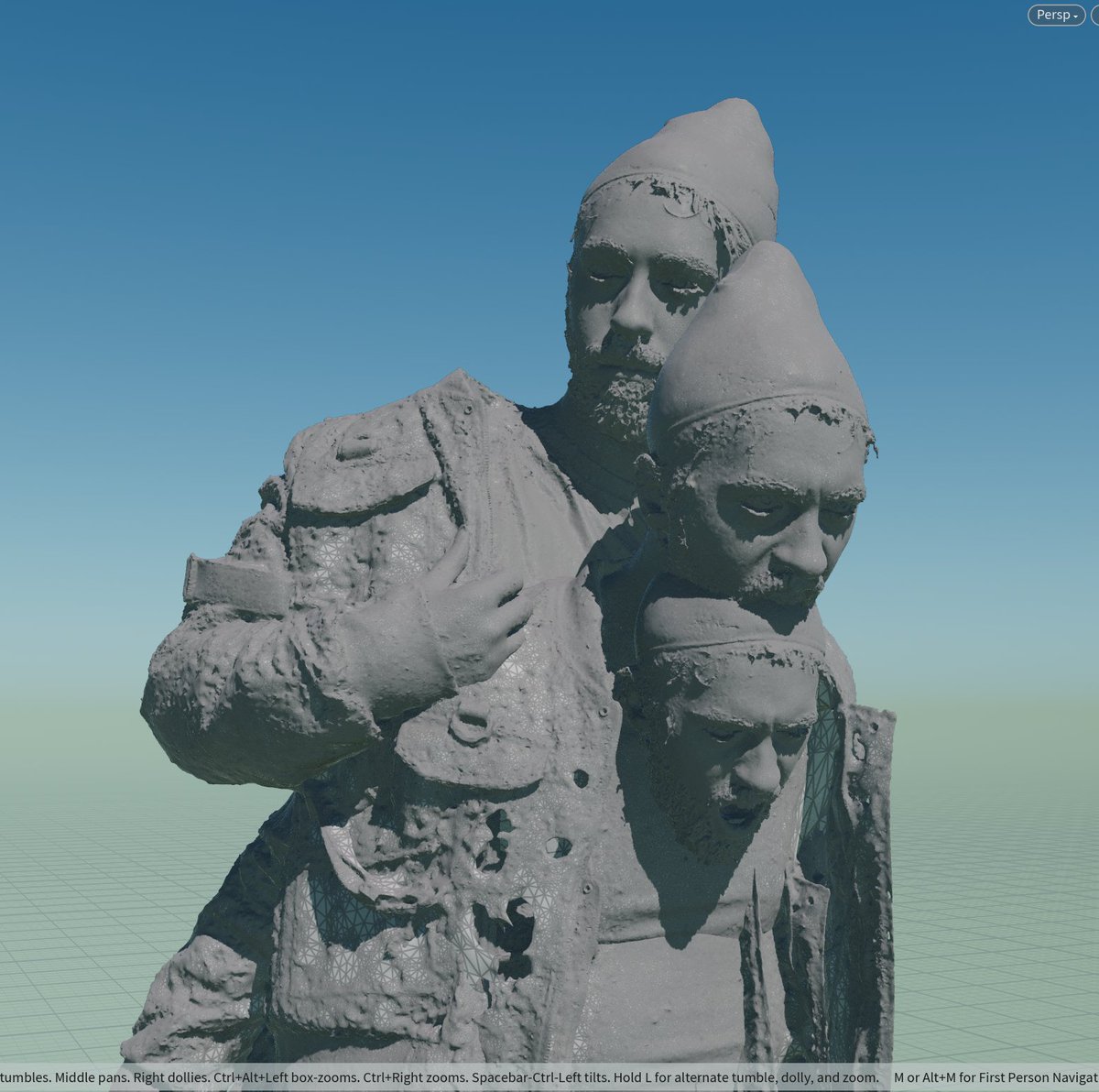 Receiving 3d scan assets at inconsistent scales is annoying, but they actually look pretty f'n cool all merged together. 🙂

<a href="/MechanicalVein/">Mechanical Vein</a> x <a href="/Biomechanimal/">BIOMECHANIMAL</a> 🔥
<a href="/hybridblak/">HYBRID BLAK ::: BLAKTRACKS II - OUT NOW</a> Records