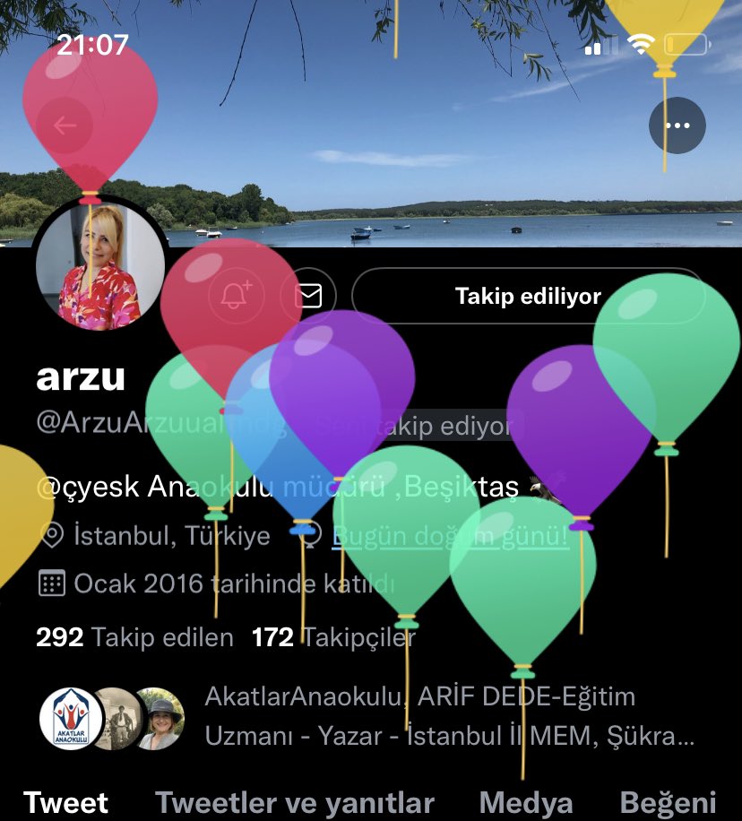 Doğum günün kutlu olsun, sağlık huzur, mutluluk diliyorum🍀🎂🎉💐 @ArzuArzuualtndg