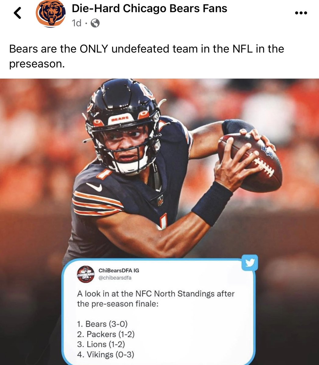 chicago bears 2022 preseason