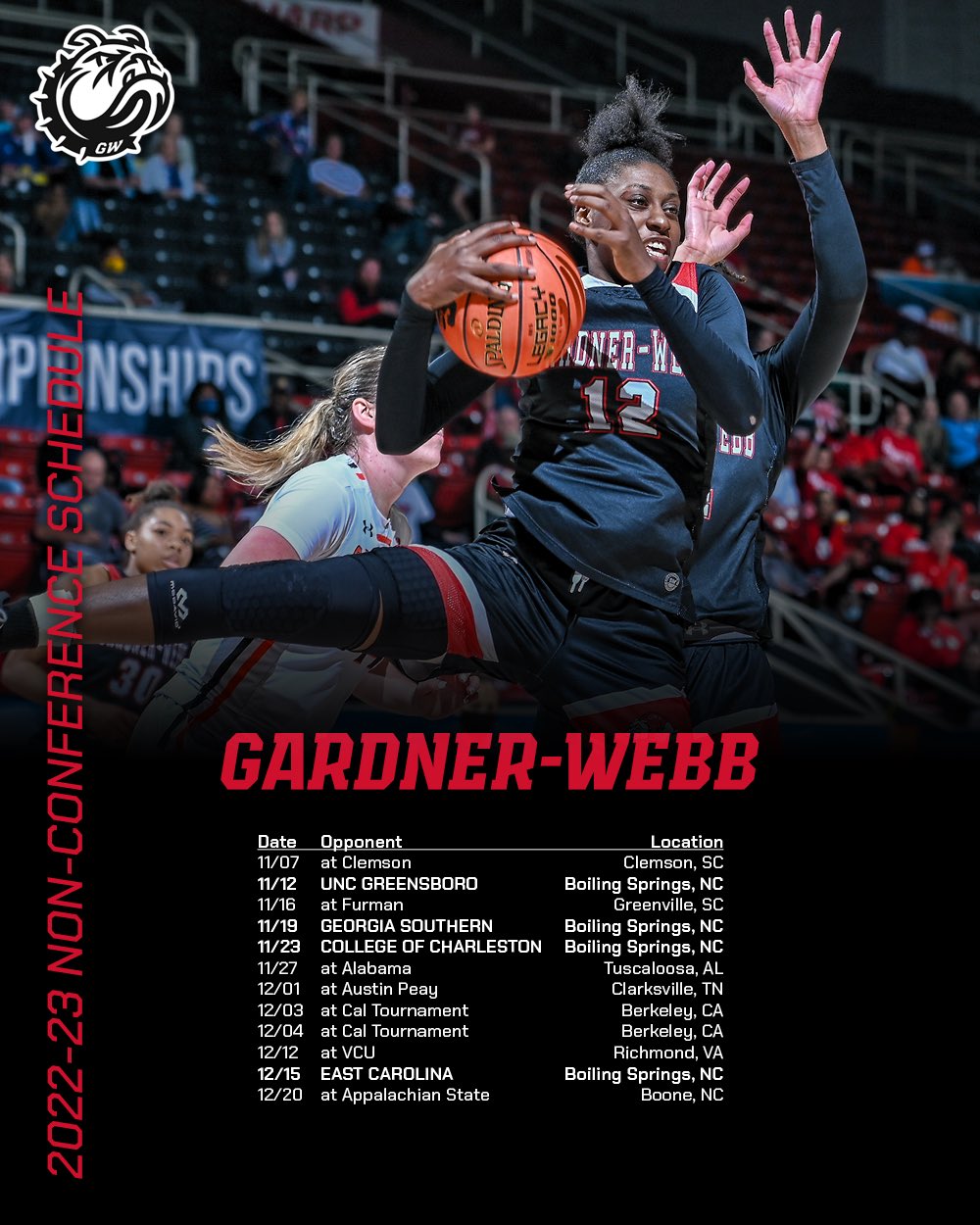 Gardnerb Women’s Basketball (GWU_WBK) / Twitter