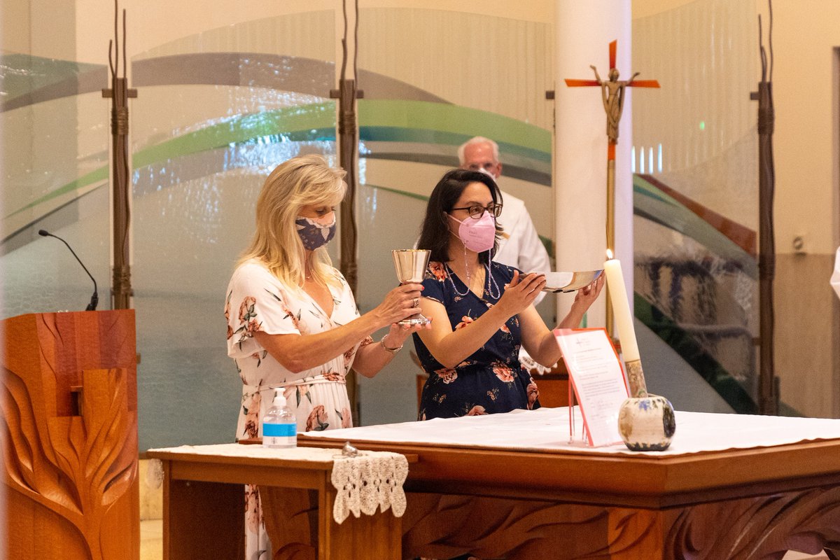 Join us in celebrating Sr. Sara Tarango, CSJ, who made her First Profession of Vows this past Saturday!

After two years as a novice she is now a professed member of our congregation!

Please pray for her and our community!