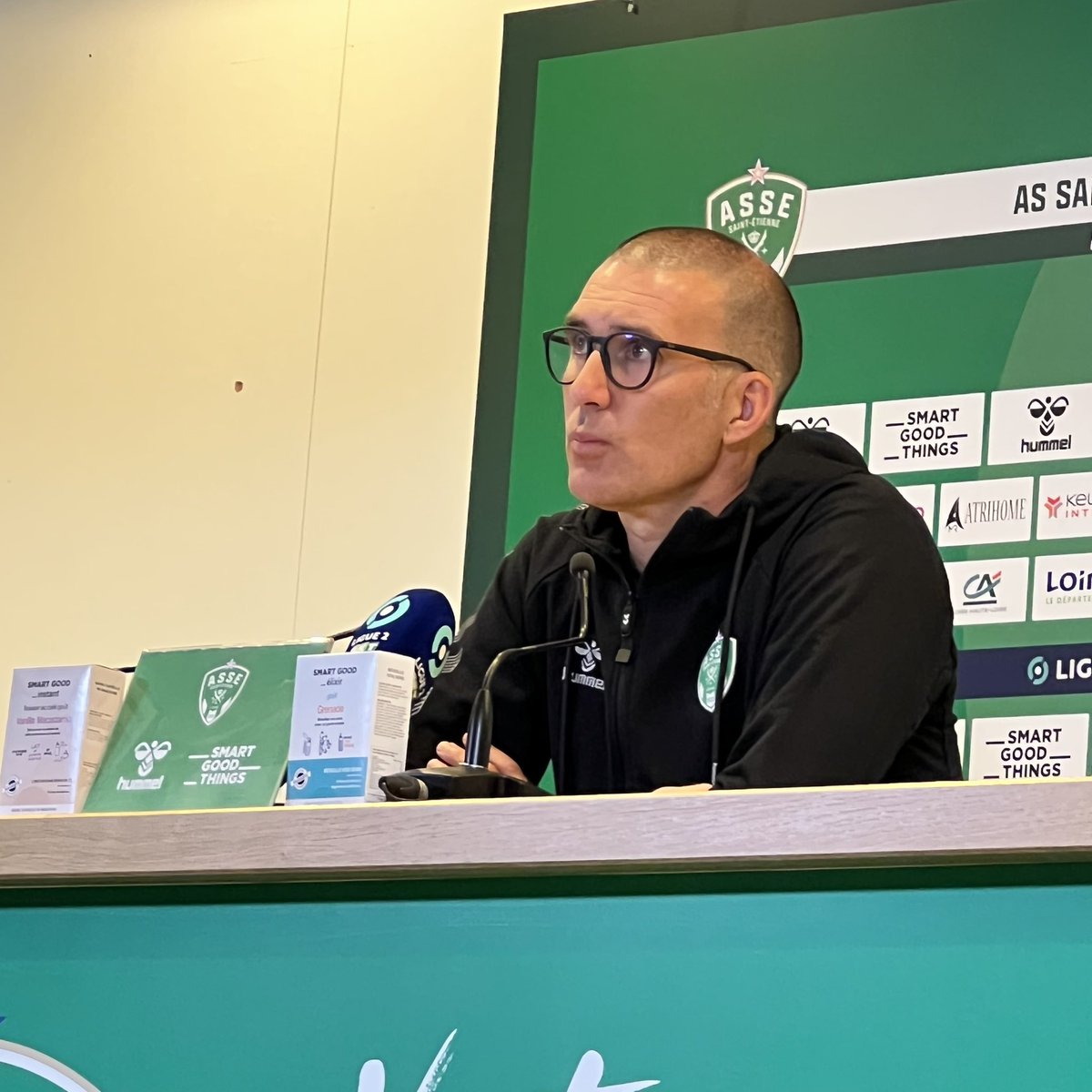 MoulinVillard's tweet photo. « Ce qu’il a manqué ce soir, ce sont les supporters » L. Batllès après la victoire 5-0 #ASSESCB https://t.co/l3IRNJCcpW