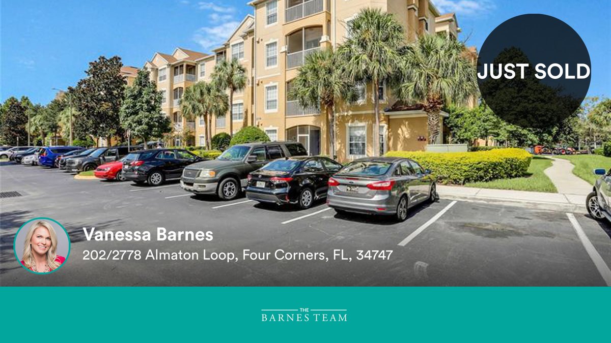 BarnesTeam's tweet photo. 🛌 2 🛀 2
📍 202/2778 Almaton Loop, Four Corners, FL, 34747

Our team's latest sale on RateMyAgent

...
#ratemyagent #realestate
https://t.co/RVHcWhQPEW https://t.co/gYxXltPobJ