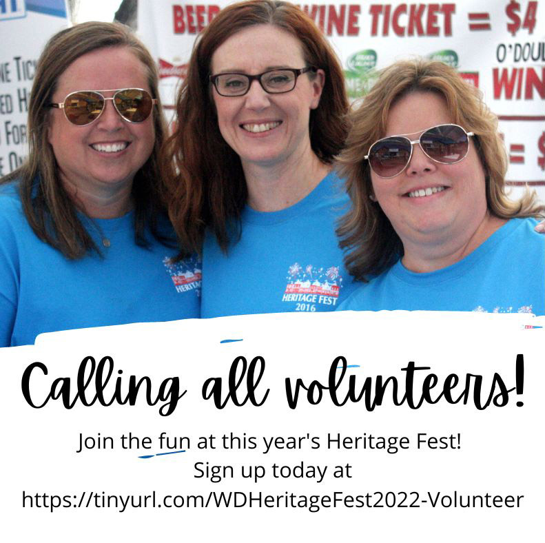 Village Newslist - Heritage Fest is coming - Volunteers Needed! - mailchi.mp/wdundee/villag…