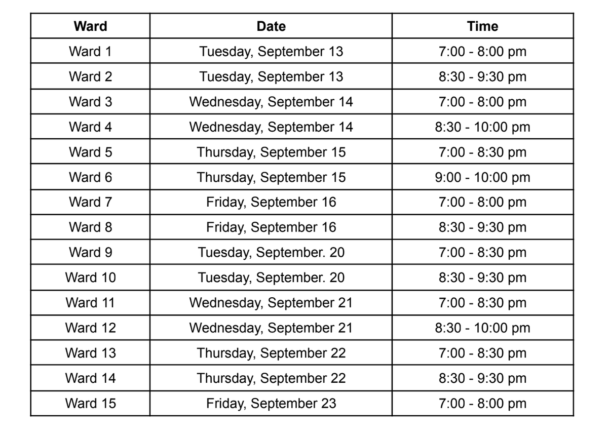 Debates are coming...
Ancaster/Flamborough-West 
Wednesday,Sept. 21st, 8.30 pm - 10 pm

Email YOUR questions election@cable14.com
Format of debate attached...Learn more here
cable14.com/15137184/tv-sh… 

#HamOnt #HamiltonVotes2022 #yhmvote #hanleyforward12 #Ancaster #FlamboroughWest