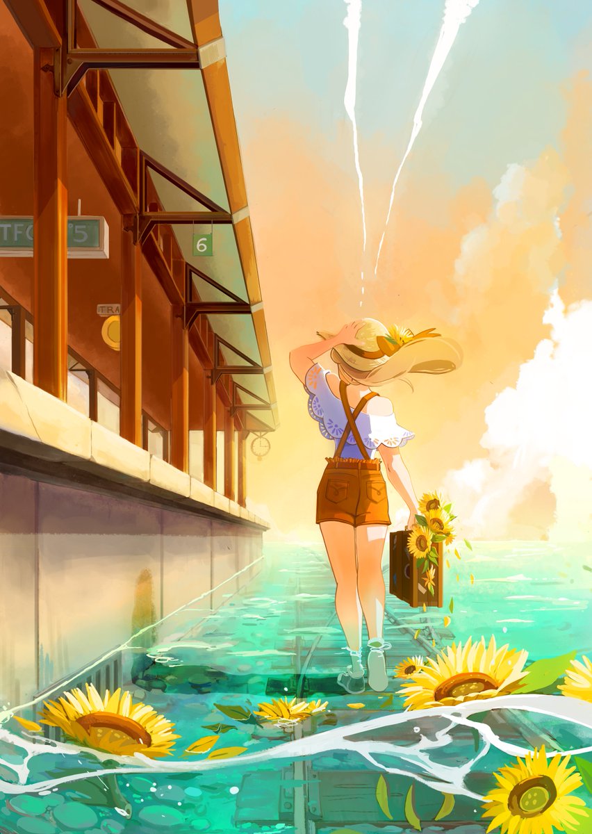 Lilblueorchid's tweet photo. Goodbye Summer 🌻 https://t.co/iYvNscreaB