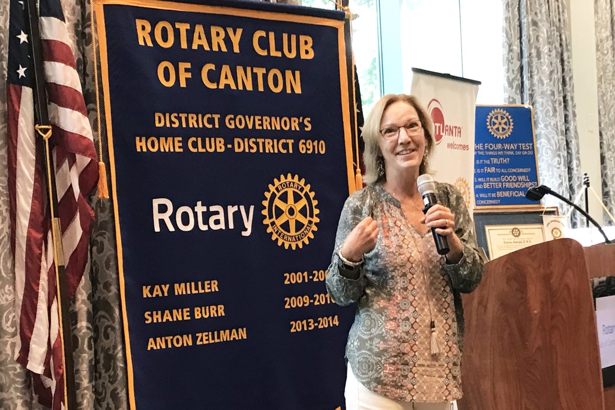 RotaryCanton's tweet photo. Rotary Club of Canton members today enjoyed a program featuring their fellow Rotarians.  The regularly held "Classification Talks" vocational program gives members the opportunity to speak about their lives and careers.  More: https://t.co/ucukKnv4ha #ImagineRotary https://t.co/oHe6sdt1YM