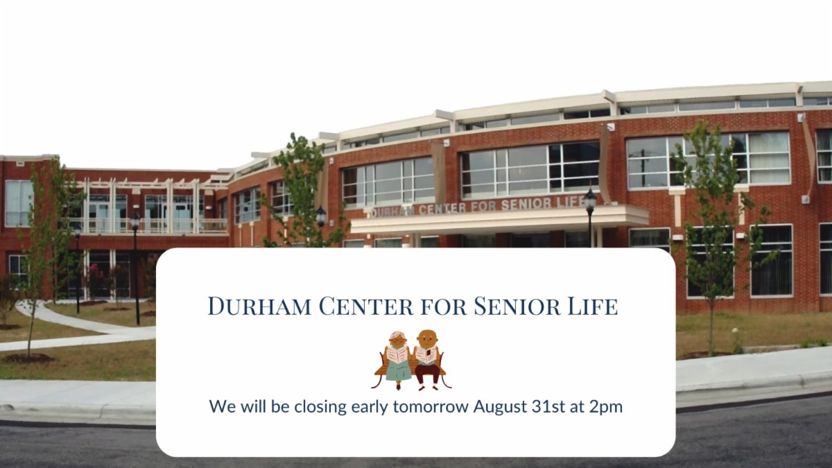 Durham Center for Senior Life on Twitter "Hi everyone! The Durham Center for Senior Life will
