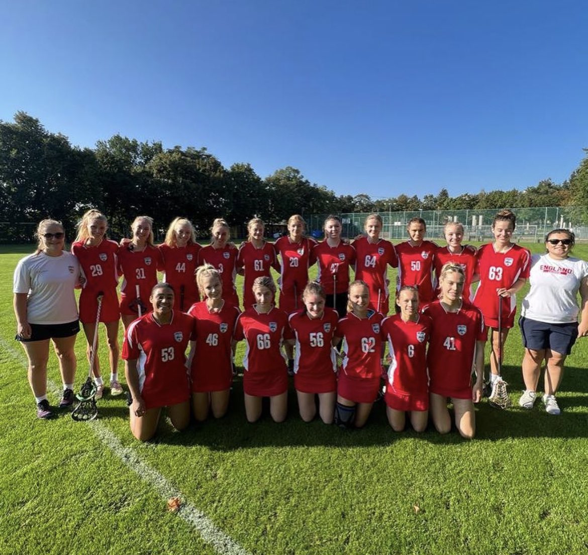 PutneyHighSport's tweet photo. ๐ฅ Huge good luck to Habi, Annie, Ella, Liv and Lois who are representing England U20 lacrosse out in Prague this week! Go well, Putney girls! ๐ฅ @englacrosse #representing #putneypride https://t.co/uVkXkaDgd9