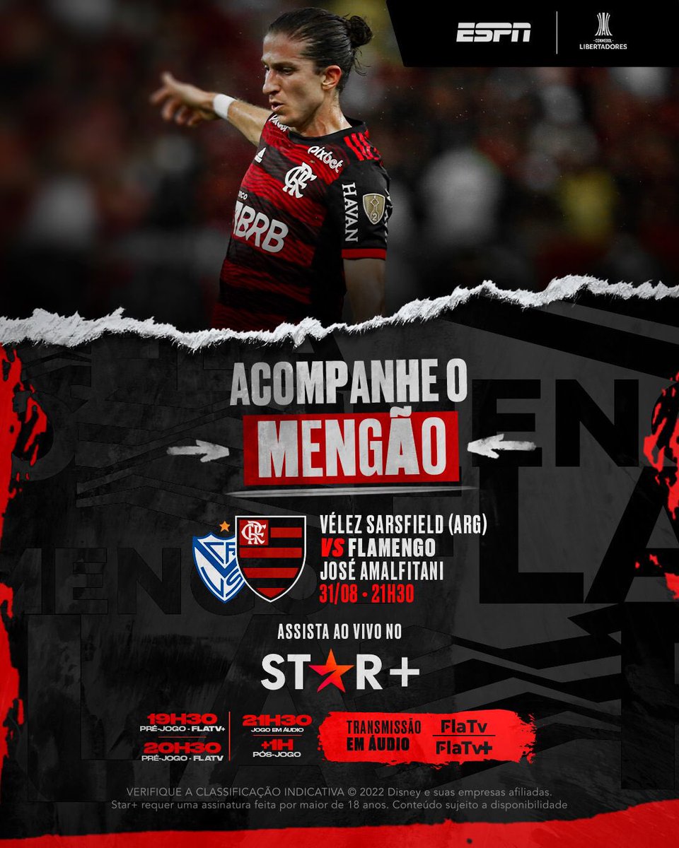 Flamengo on X: Alô, Nação! Daqui a pouco tem Mengão ao vivo na #FLATV! Vem  com a gente! O pré-jogo começa às 12h30! #ClubWC #OSonhoDaNação   / X