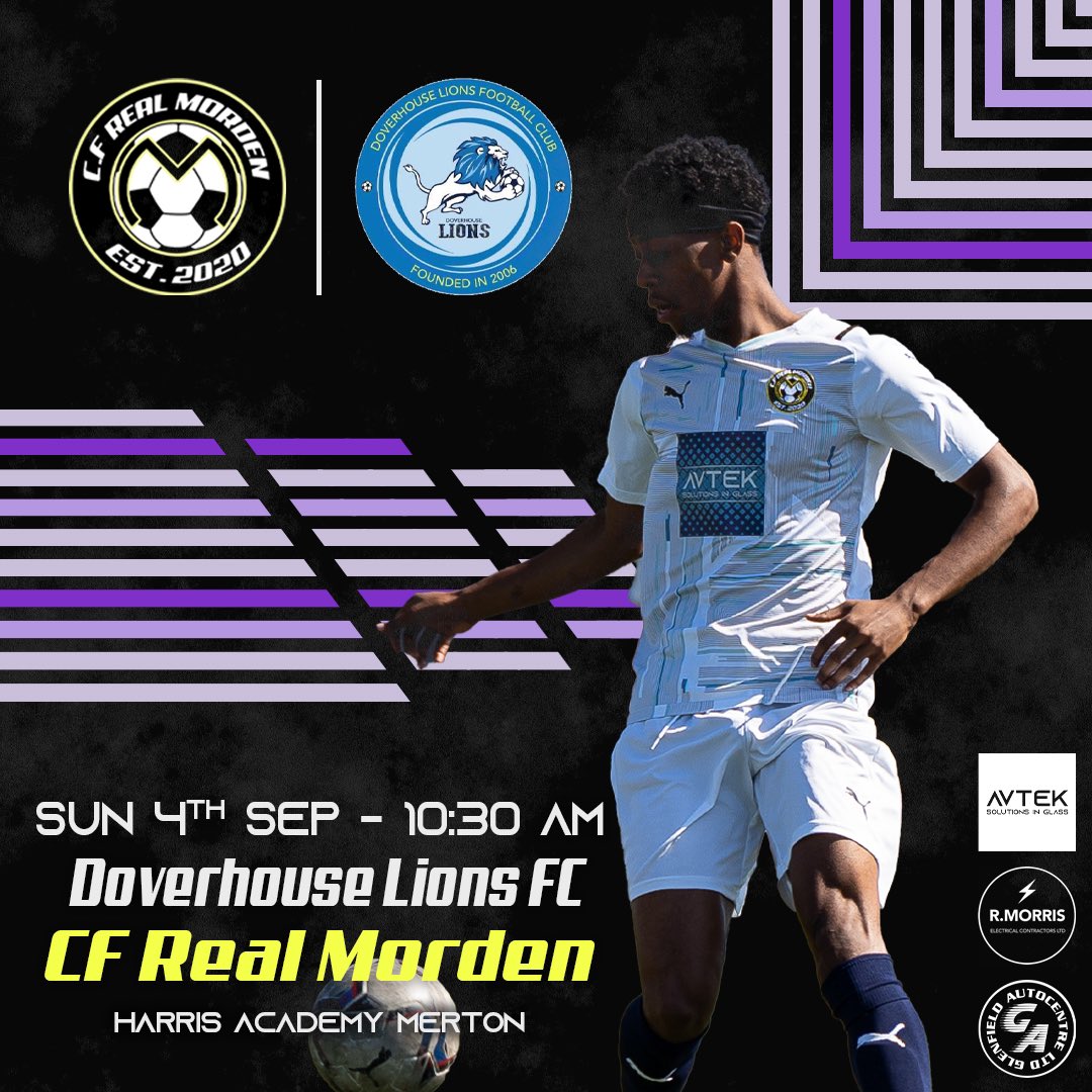 Back to it 🙌🏻 First league game of the 2022/23 season against Doverhouse 🫡.
🏟 - Harris Academy Merton , CR4 1BP
⏰ - 10.30 Kick Off
#HalaMorden #CFRM
