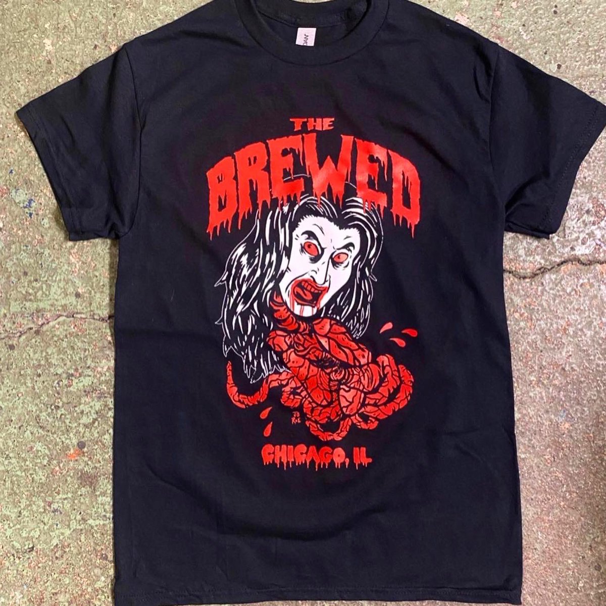 thebrewedcoffee's tweet image. Our “Mystics in Bali” tee is here! Designed by @mortcrimpjr and printed by @ModestMerch . Come and get it!