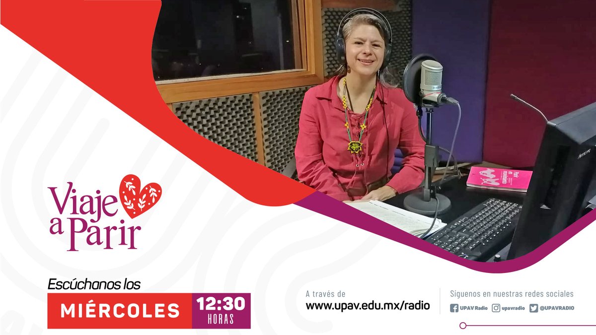 UPAVRADIO's tweet photo. Este miércoles a las 12:30h ⏰ tienes una cita con Viaje a parir, hablaremos de "Caderas Estrechas" mitos y realidades".
📻Escúchanos también en https://t.co/aHimW7VLv8 https://t.co/GQOarV9izd