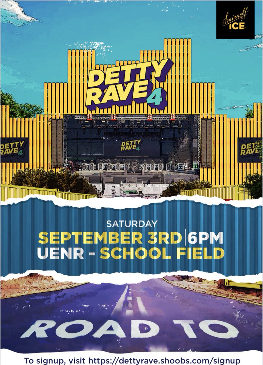 EbennnFrimpong's tweet photo. Fellow Technologians , Roadtodettyrave is here. 🤩
We’re bringing you an experience out of this world. There will be amazing performances, and a lot more.😁 
On September 3rd ,  School Field . Mark your calendars.😉 @DettyRave #roadtodettyrave #DettyRaveuenr https://t.co/0Xdt8qbWgj