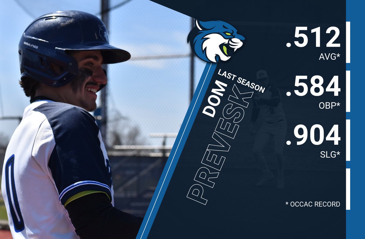 BSCBobcatsOH's tweet photo. Only a few short weeks until Dom and the boys are back on the diamond‼️ https://t.co/JcajBpd3rR