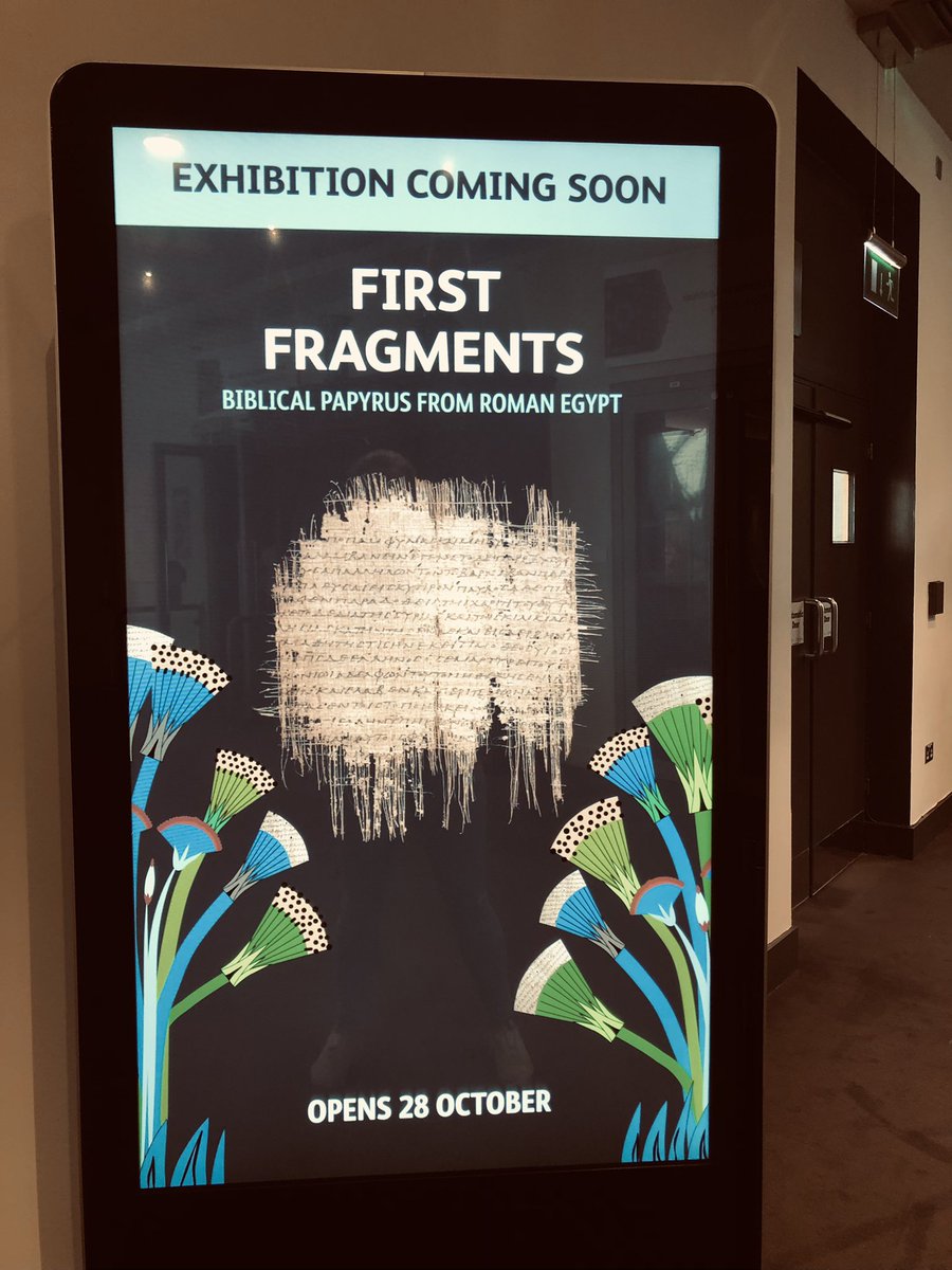 The countdown begins. First Fragments #exhibition <a href="/CBL_Dublin/">Chester Beatty</a> opens 28 October. 😱