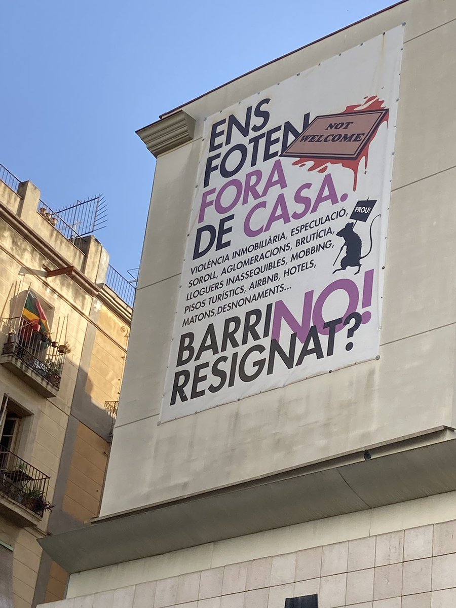 Fight for right to housing in Barcelona