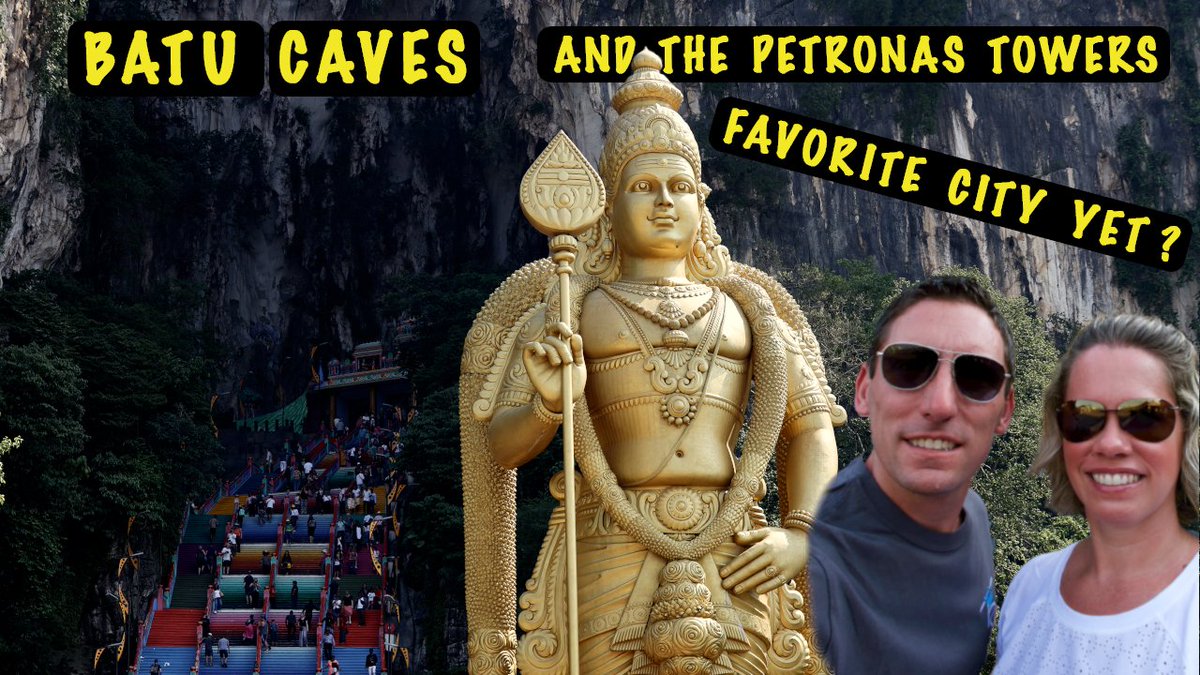 Todd_and_Ryan's tweet photo. Thinking of visiting the amazing #Malaysia 🇲🇾 city of Kuala Lumpur with its iconic twin towers?  Or maybe some caves you might not have heard about like the Batu Caves?

We're a husband and wife wanderlust duo ✈ sharing our #travel adventures on #YouTube

https://t.co/AQ2DFkrMrA https://t.co/LEEjX1NMau