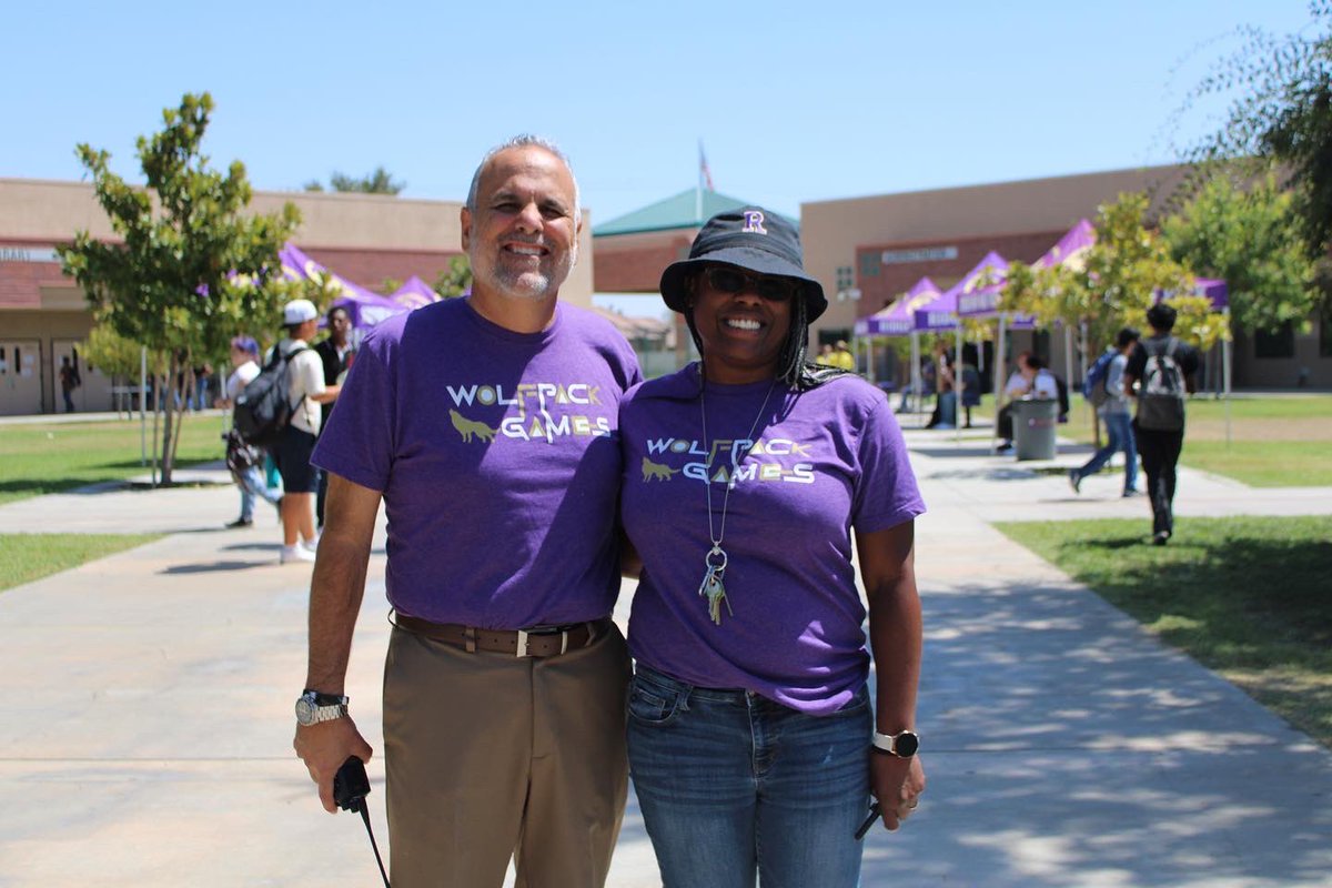 Spirit week: pack pride 💜🐺💛🐾