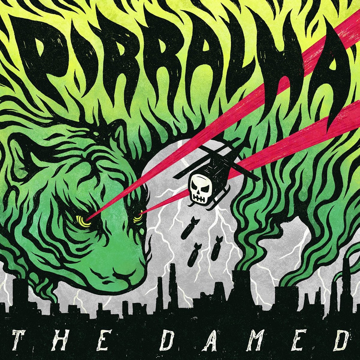 Excited to share this original cover artwork by Lucy Faery  for our new single ‘Pirralha’ that will be out Sept 30! Love it so much🖤⚡️
#queerpunk #postpunk #newsingle #climatechangesong