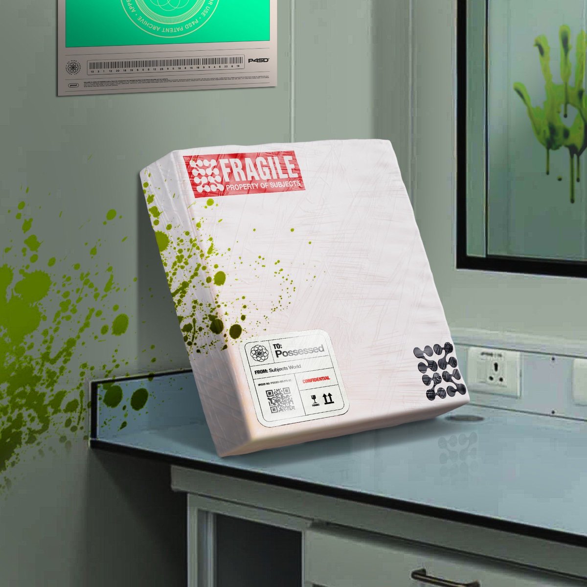 ThePossessedNFT's tweet photo. 📦🧪 Calling all Test Subjects! A number of mysterious parcels have arrived in the Lab Postal Room!

Introducing our new Lab Partner @SUBJECTSworld who have offered our holders the chance to join their allowlist 🌎   

The raffle begins in just over 1 hour. Details in discord 🧪 https://t.co/VlgzopgOu2