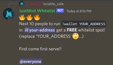 JustMint tweet media