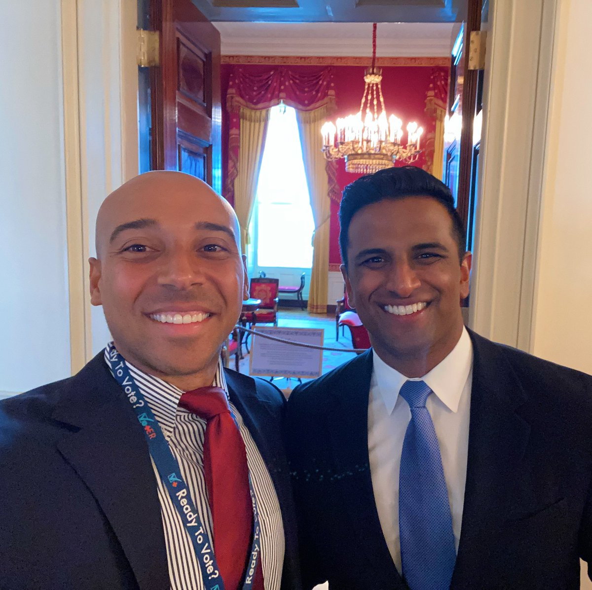 JohnPurakal's tweet photo. Truly grateful to be invited to the @WhiteHouse ๐บ๐ธto join this inspiring group of health equity leaders, discuss our work, and the challenges ahead!
Thanks to to @AlisterFMartin & the @WhiteHouseOPE46 for organizing. @drsebrooks @DrTGaryWebb @EbonyJHilton_MD @hiral4congress https://t.co/NGIKvrBIaw