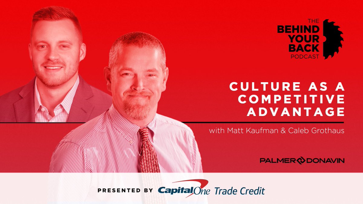 On this week's The Behind Your Back Podcast, VP of Sales, Matt Kaufman and Sales Manager, Caleb Grothaus of <a href="/PalmerDonavin/">Palmer-Donavin</a> discuss setting expectations for top sales people.

#Sales #Lumber #LBM #Construction #Leadership #Salespeople #Training #Culture

podcasts.apple.com/us/podcast/beh…