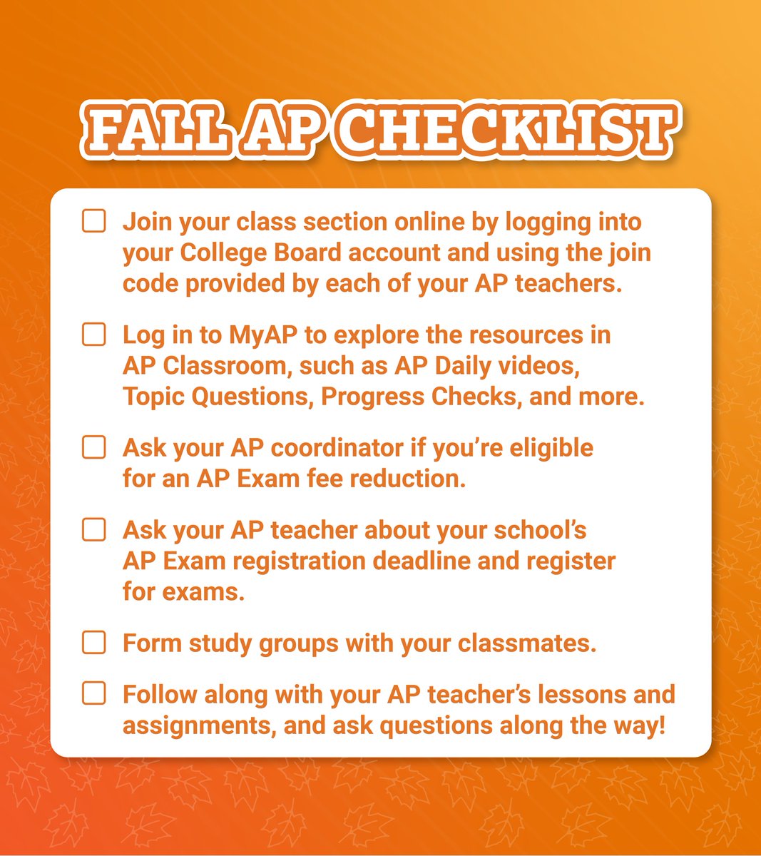 AP for Students tweet media