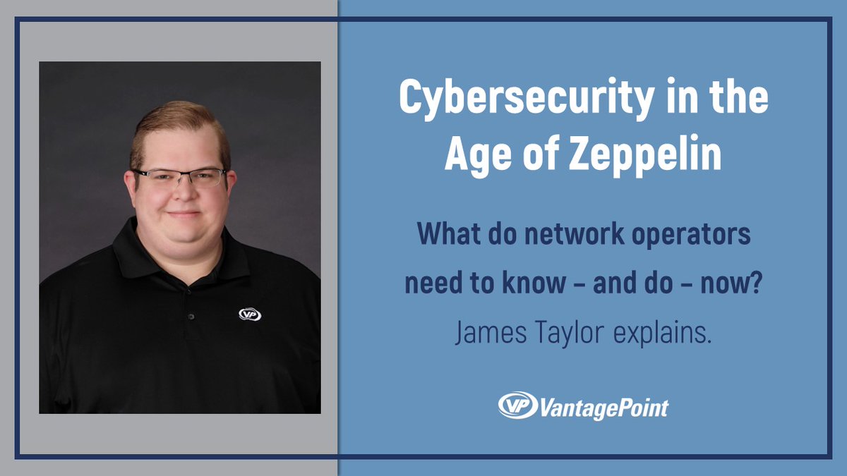 Zeppelin is the latest cybersecurity threat to make headlines. Hear from James Taylor, Sr. IT Security Consultant, on what network operators need to know - and do - now.

Watch the video: zcu.io/hrkv

#Cybersecurity